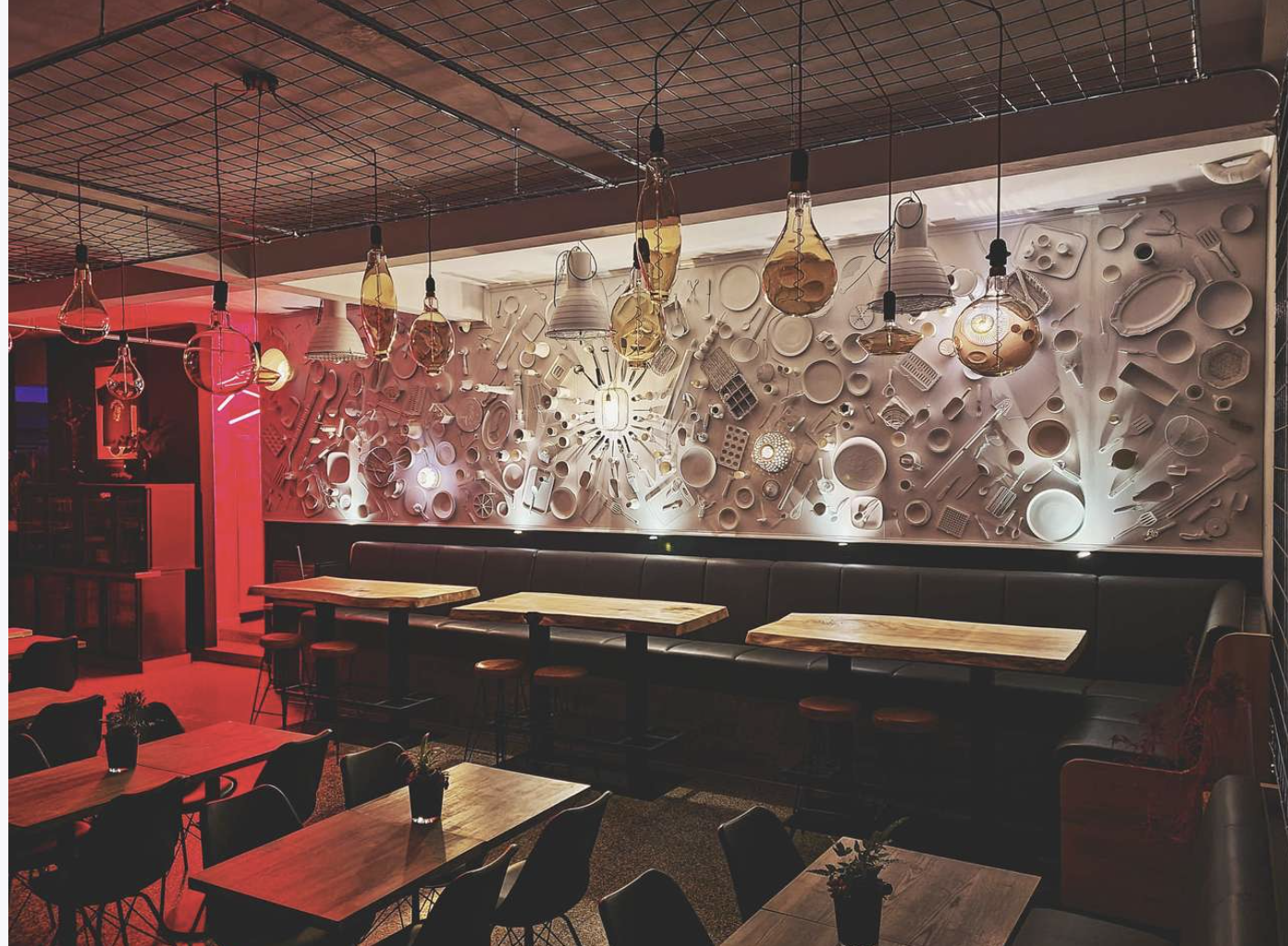 Het interieur van Pammetje in Heerlen