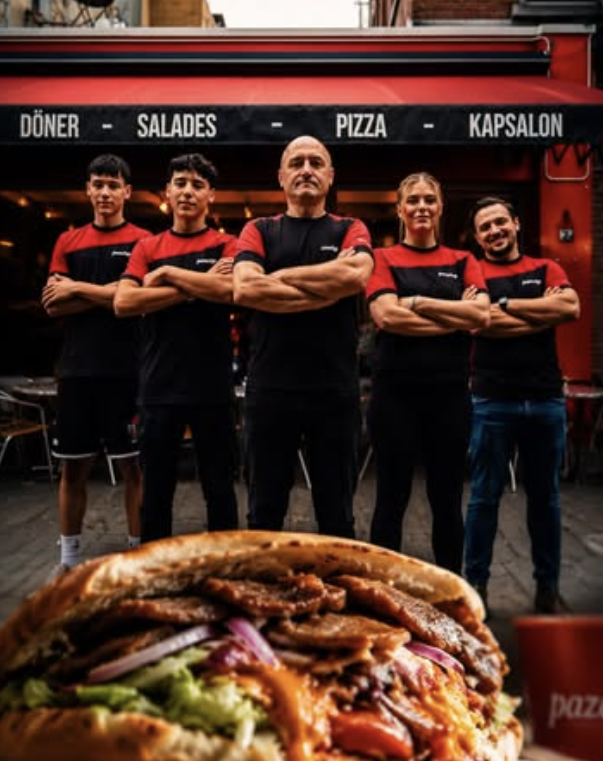 Het team van Pammetje voor de zaak